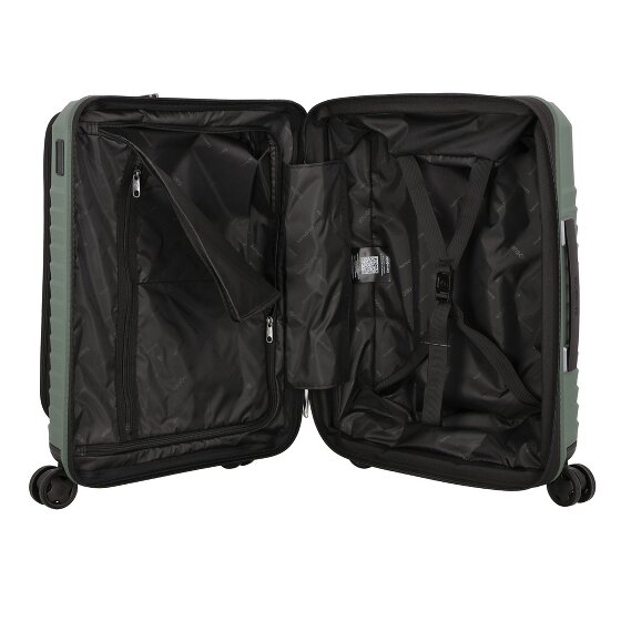 Samsonite Intuo 4 ruote Carrello della cabina 55 cm Scomparto per laptop con piega di espansione