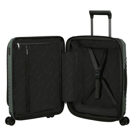 Samsonite Intuo 4 ruote Carrello della cabina 55 cm Scomparto per laptop con piega di espansione