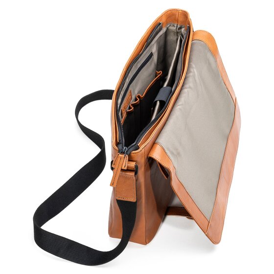 Farmhood Memphis Cartella Messenger Pelle 38 cm Scomparto per laptop