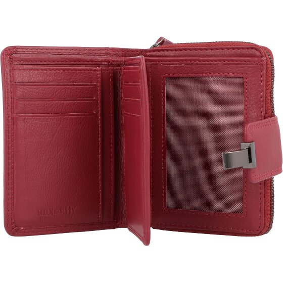 Greenburry Pelle spugnosa per portafogli 9,5 cm