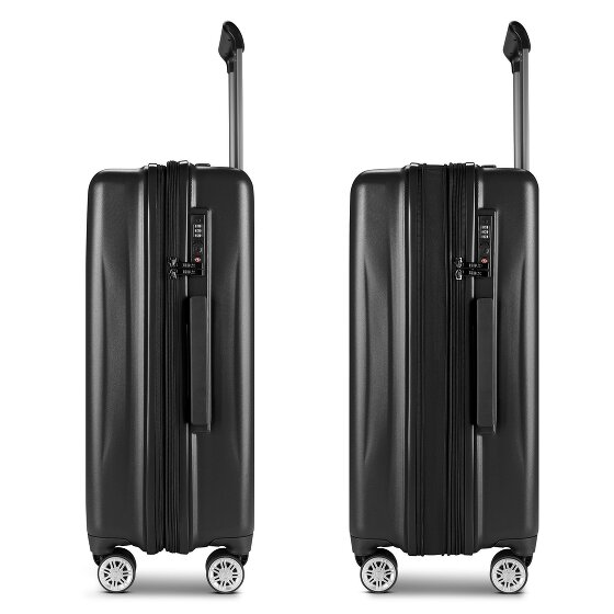 Bric's Cervia 2.0 4 ruote Carrello M 69 cm con piega di espansione
