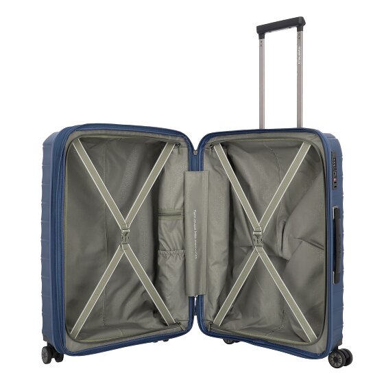 Travelite mooby 4 ruote Carrello M 66 cm con piega di espansione