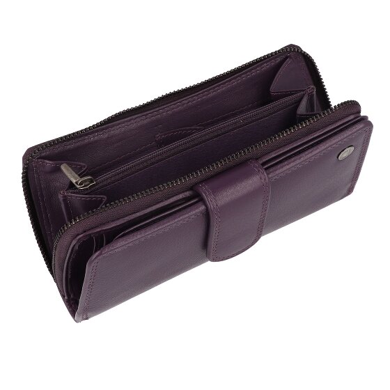 Greenburry Spongy Portafoglio Vera Pelle 18 cm