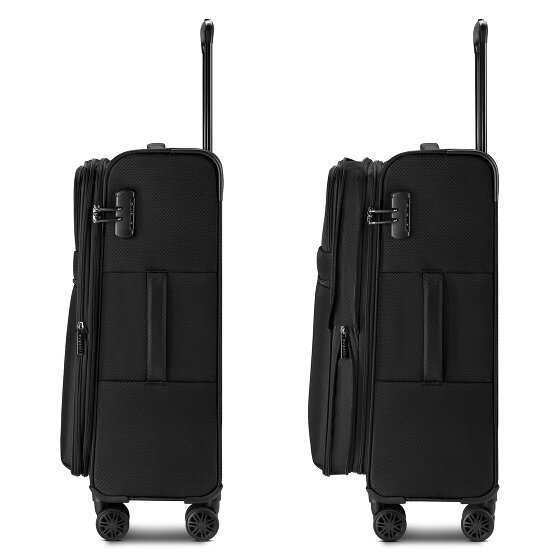bugatti Valencia Soft 4 ruote Carrello M 65 cm con piega di espansione