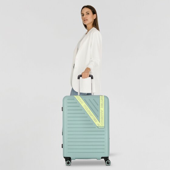 American Tourister Dynabelt 4 ruote Carrello 66 cm con piega di espansione