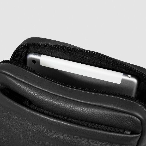 Piquadro Than Borsa a tracolla Protezione RFID Pelle 22 cm