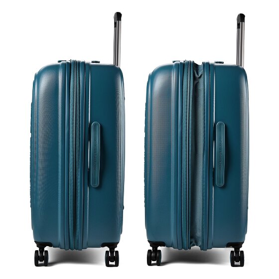 Mandarina Duck Logoduck + 4 ruote Carrello M 69 cm