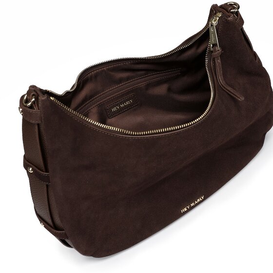 Hey Marly Lifetime Sister Suede Borsa a tracolla M 35 cm