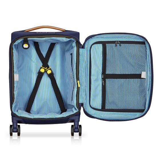 Delsey Paris Montmartre 3 4 ruote Carrello della cabina 55 cm con piega di espansione