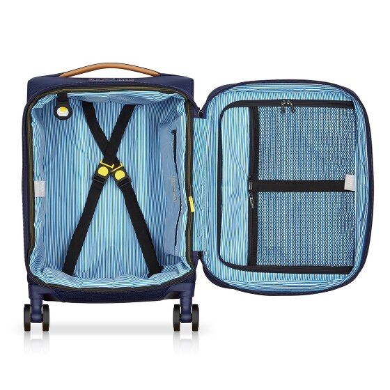 Delsey Paris Montmartre 3 4 ruote Carrello della cabina 55 cm con piega di espansione