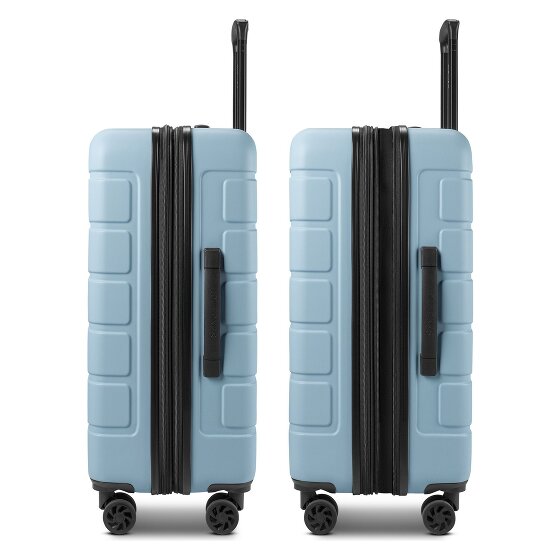Saxoline Miami 4 ruote Carrello M 65 cm con piega di espansione