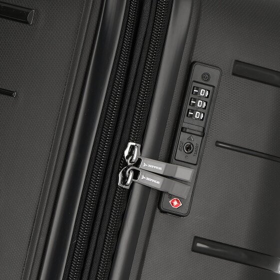 Polestream Strz by Asteroid 4 ruote Carrello M 64 cm con piega di espansione