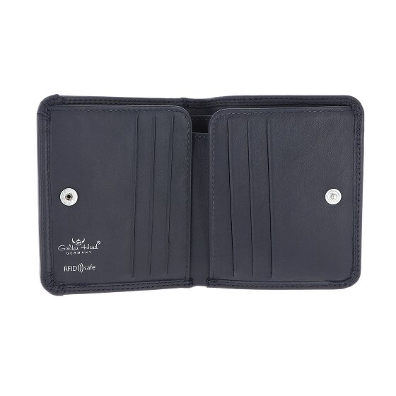 Golden Head Polo Portafoglio Protezione RFID Vera Pelle 10.5 cm