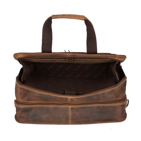 Greenburry Vintage 2 ruote Carrello business 33 cm Scomparto per laptop