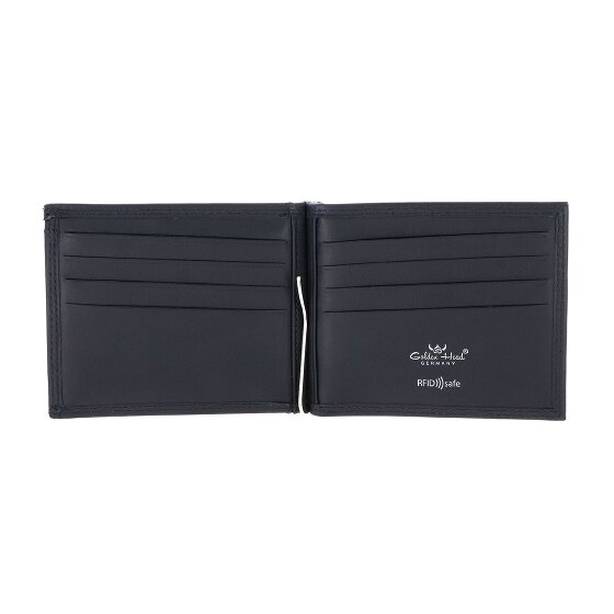 Golden Head Polo Portafoglio Protezione RFID Pelle 11 cm