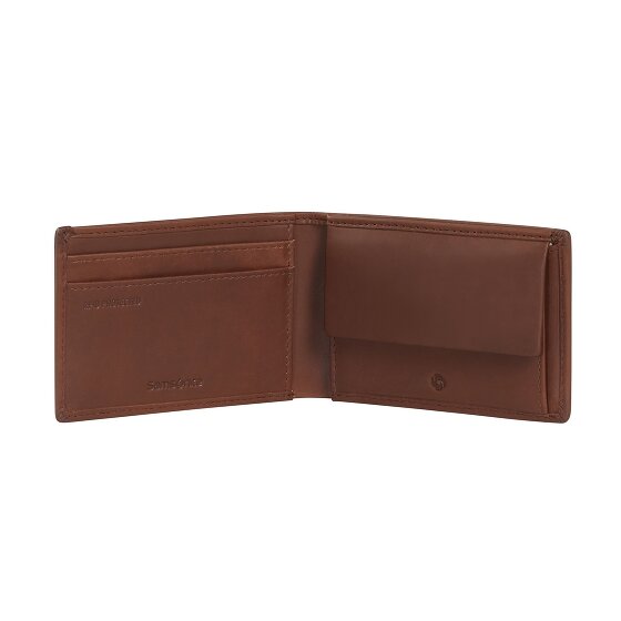 Samsonite Eluxe Veg Portafoglio Protezione RFID Vera Pelle 11 cm