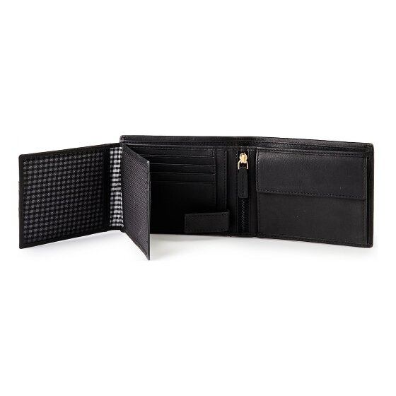Esquire Chicago Portafoglio Protezione RFID Pelle 12 cm