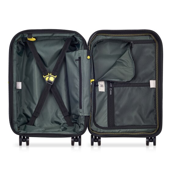 Delsey Paris Rempart 2.0 4 ruote Carrello della cabina 55 cm con piega di espansione