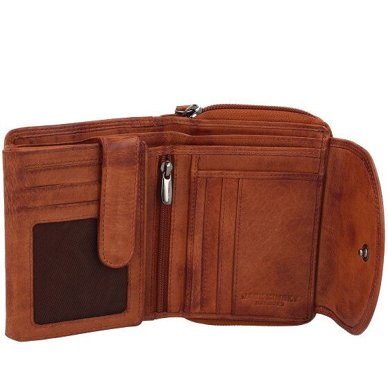 Jack Kinsky Portafoglio Nelson RFID in pelle 12,5 cm