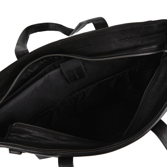 Plevier Catz Valigetta Protezione RFID Vera Pelle 43 cm Vano porta PC