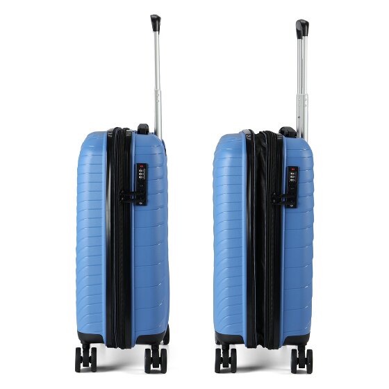 Benzi 5808 4 ruote Carrello della cabina 55 cm con piega di espansione