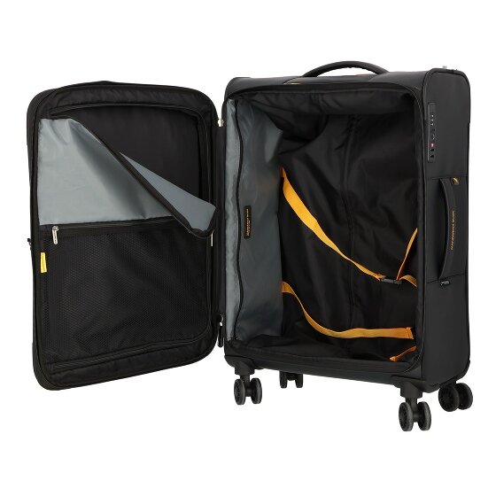 Mandarina Duck Eco Coated 4 ruote Carrello M 67 cm