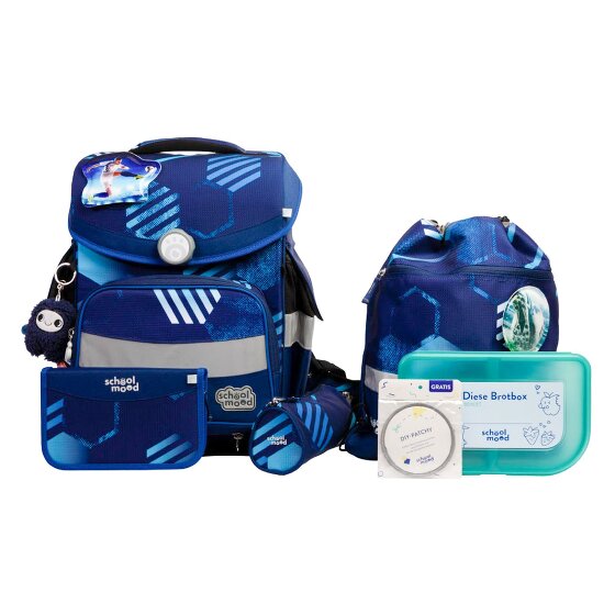 School-Mood Timeless Pro Set di borse per la scuola 7 pezzi