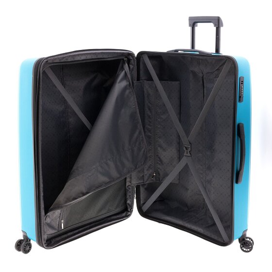 Gladiator 1700 4 ruote Carrello 74 cm con piega di espansione