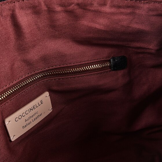 Coccinelle Thess Borsa a spalla Vera Pelle 45 cm