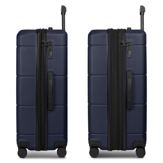 Police London 4 ruote Carrello 74 cm con piega di espansione