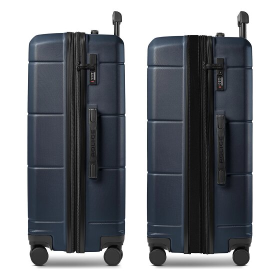 Police London 4 ruote Carrello 74 cm espandibile