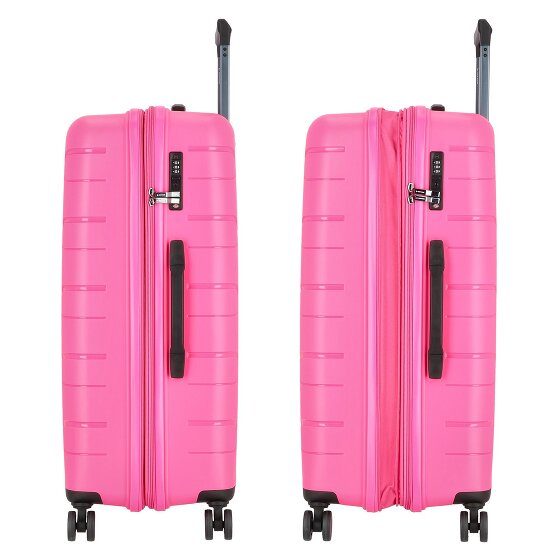 Polestream Strz by Asteroid 4 ruote Carrello L 74 cm con piega di espansione