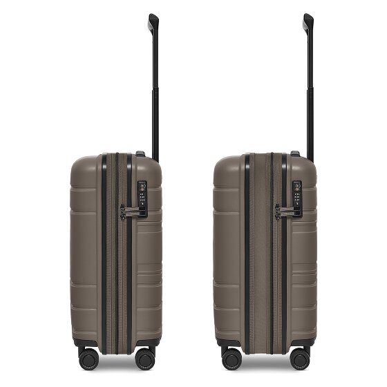 Redolz Essentials 11 4 ruote Trolley cabina 55 cm espandibile