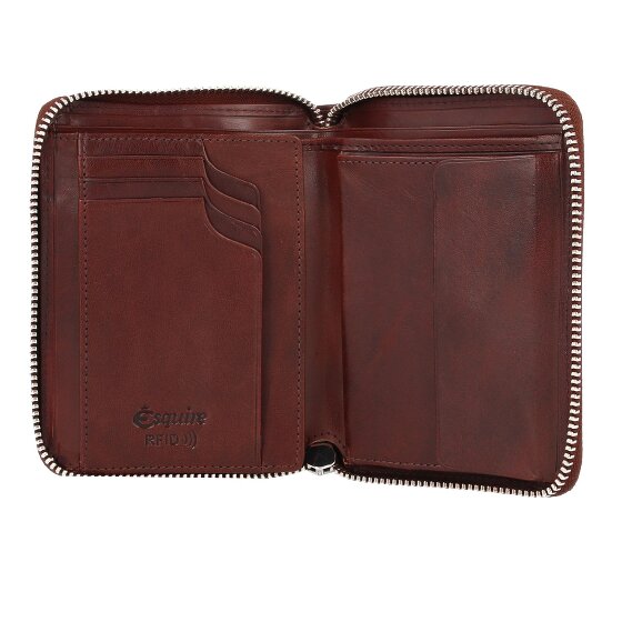 Esquire Toscana Portafoglio RFID in pelle 10,5 cm