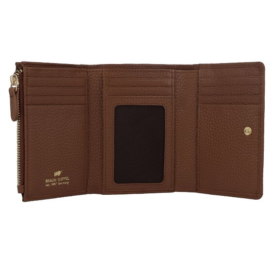 Braun Büffel Asti Portafoglio Vera Pelle 12 cm