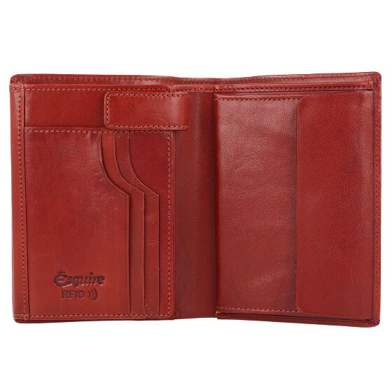 Esquire Toscana Portafoglio RFID in pelle 10 cm