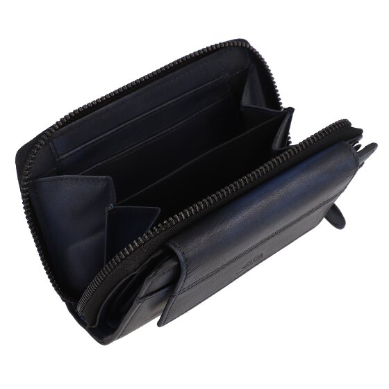 Greenburry Destressed Portafoglio Protezione RFID Pelle 13.5 cm