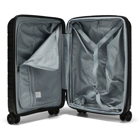 d&n Travel Line 4700 4 ruote Carrello della cabina 55 cm con piega di espansione d&n Travel Line 4700 4 ruote Carrello della cabina 55 cm con piega di espansione