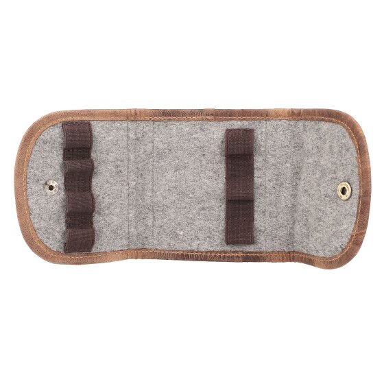 Greenburry Marsupio da caccia vintage in pelle 11 cm