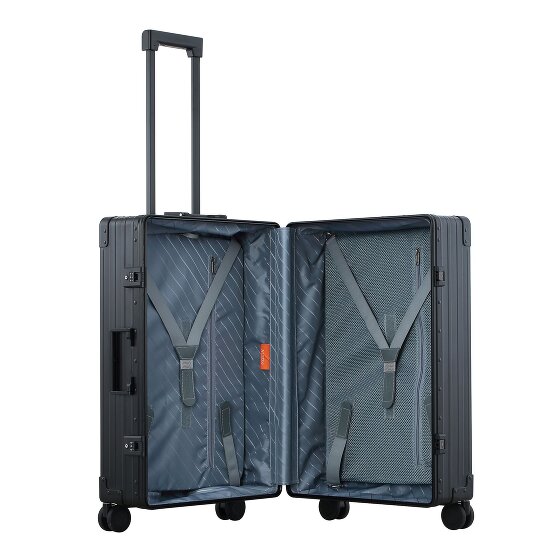 Aleon Carrello Traveler a 4 ruote in alluminio, 67 cm
