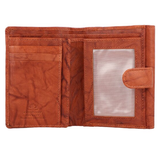 Greenburry Portafoglio Basic RFID in pelle 13 cm