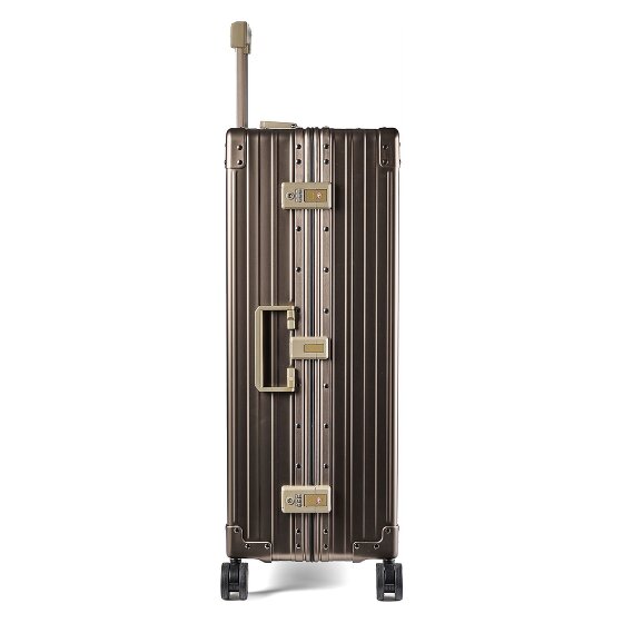 Aleon Carrello Traveler Macro a 4 ruote in Alluminio, 77 cm