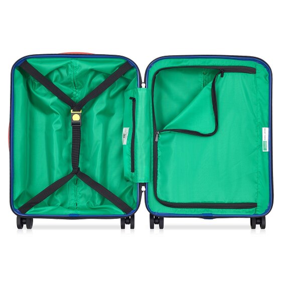 Delsey Paris x United Colors of Benetton United Trolley da cabina a 4 ruote 55 cm