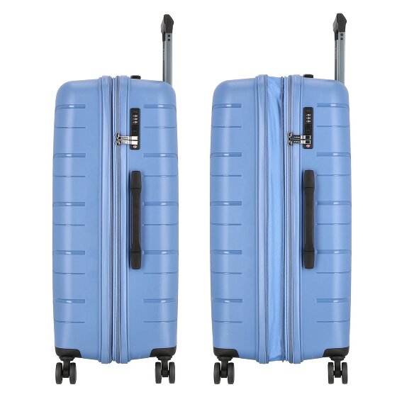 Polestream Strz by Asteroid 4 ruote Carrello L 74 cm con piega di espansione