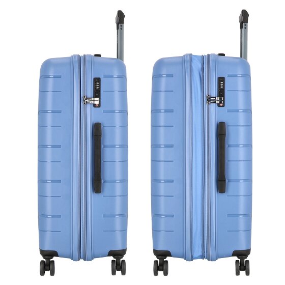 Polestream Strz by Asteroid 4 ruote Carrello L 74 cm con piega di espansione