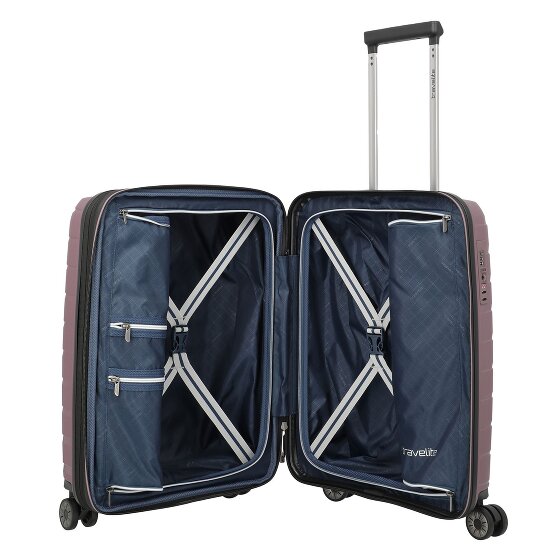 Travelite Air Base 4 ruote Carrello della cabina 55 cm con piega di espansione