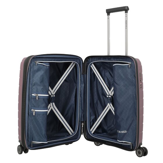 Travelite Air Base 4 ruote Carrello della cabina 55 cm con piega di espansione