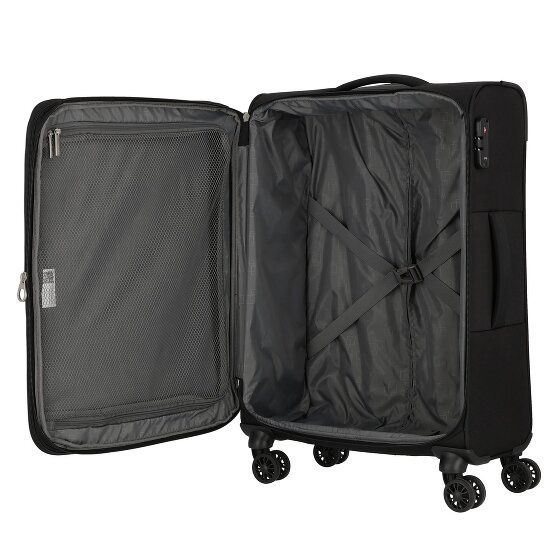 American Tourister Avantour 4 ruote Set di valigie 3 pezzi con piega di espansione