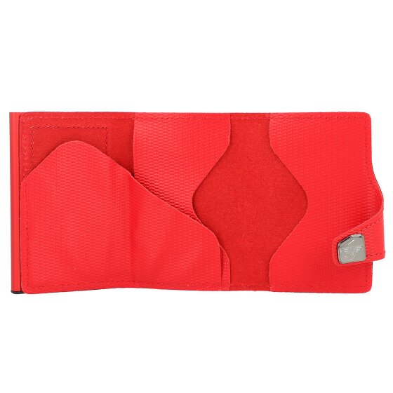 Tru Virtu Custodia per carte di credito RFID in pelle 6,5 cm