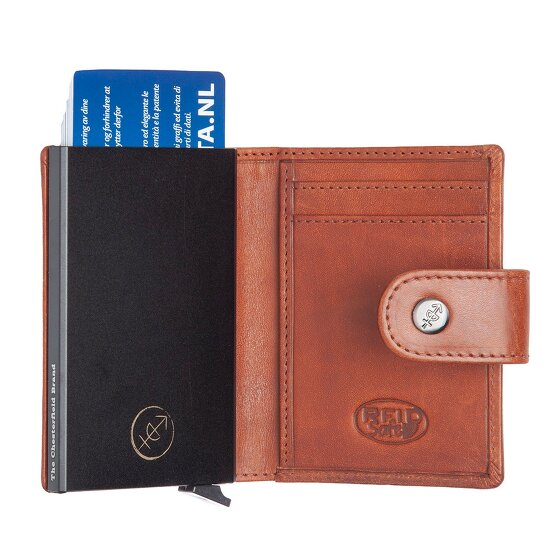 The Chesterfield Brand Barrea Portafoglio Protezione RFID Pelle 7 cm